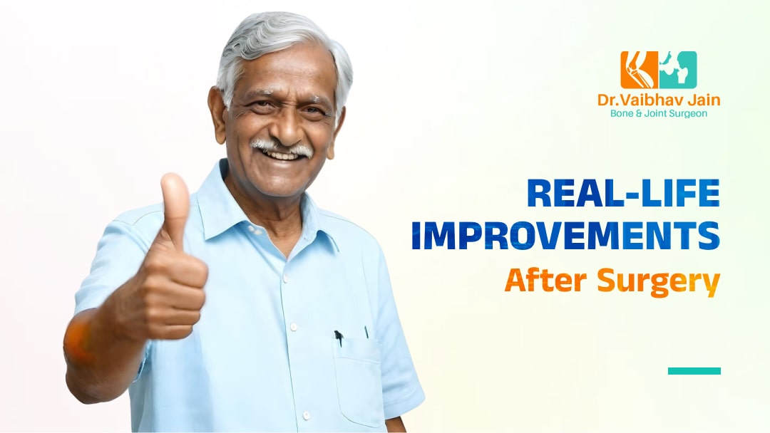 How has your life improved since knee replacement surgery