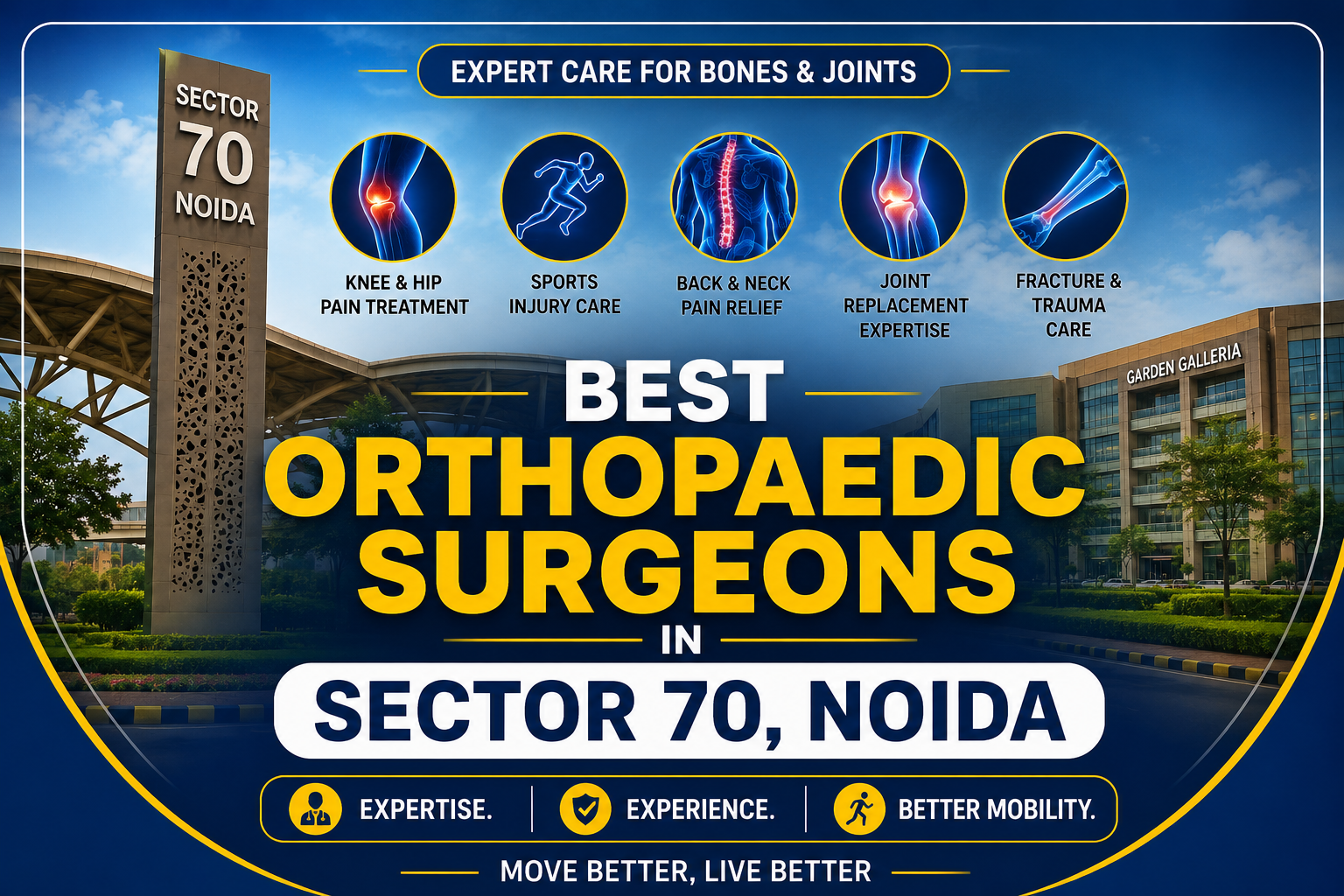 Best Orthopaedic Surgeons in Sector 70, Noida